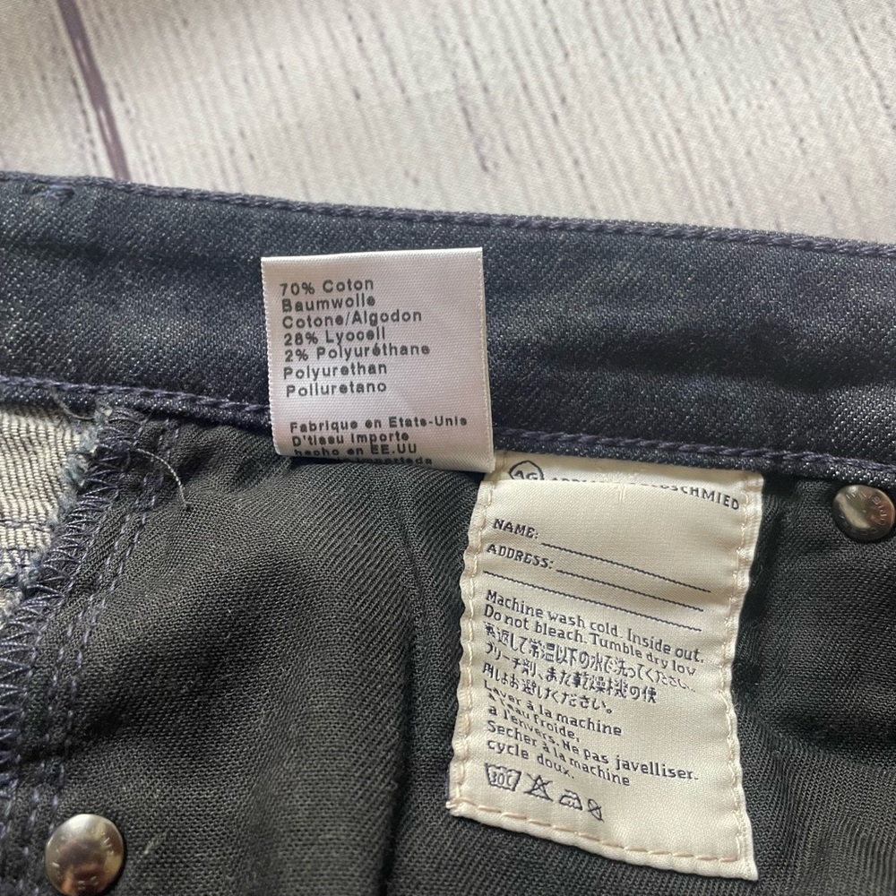 AG Adriano Goldschmied Janis High Rise Flare Jeans Size 31R - Picture 9 of 9